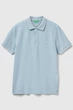 Поло Benetton 52(XL) Голубой (153541) - изображение 1