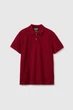 Поло Benetton 52(XL) Бордовий (153541) - зображення 1