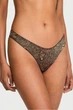 Трусики стринг Victoria's Secret 3(M) Леопардовый (155751) - изображение 1