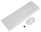 Комплект клавиатура+мышка A4Tech FG1012 (White) Fstyler, беспроводной, цвет белый - изображение 2