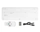 Комплект клавиатура+мышка A4Tech FG1012 (White) Fstyler, беспроводной, цвет белый - изображение 5