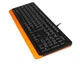 Клавиатура A4Tech FKS10 (Orange) Fstyler, USB, цвет черный+оранжевый - изображение 5