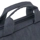 Сумка для ноутбука 14" RIVACASE 7522 (Dark Grey), Колекція "Prater", темно-сіра - зображення 7