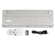 Комплект клавиатура+мышка A4Tech FG1010 (White) Fstyler, беспроводной, USB, белый+серый - изображение 5