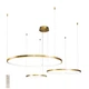 Потолочный декоративный светодиодный LED светильник 130 W Бронзовый (26565) - изображение 1