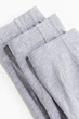 Труси чоловічі Hennes&Mauritz, сірі, 5 шт. в упаковці 1129809016-M - изображение 3