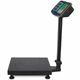Весы торговые BOBBYTEC TF5100-600, 600 кг, 60x45 см, Wi-Fi, черные / Электронные весы аккумуляторные / Напольные весы со стойкой - изображение 4
