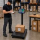 Весы торговые BOBBYTEC TF5100-600, 600 кг, 60x45 см, Wi-Fi, черные / Электронные весы аккумуляторные / Напольные весы со стойкой - изображение 6