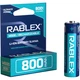 Акумулятор Li-Ion 14500 3.7V 800 mah Rablex (4321) - зображення 2