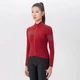 Кофта велосипедная женская Rockbros YPW065 длинный рукав осень/зима L Red (5907769394102) - изображение 2