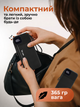 Повербанк FOYU FO-9020 30000 мАг Power Bank зовнішній акумулятор 22,5 Вт швидка зарядка Power Delivery для телефона смартфона iPhone планшета з 2 вбудованими кабелями USB Type-C Lightning LED дисплеєм ліхтариком ремінцем на 3 пристрої чорний - зображення 5