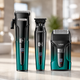 Набор для стрижки VGR V 694 Green/Black(машинка+триммер+шейвер) / Комплект профессиональных машинок VGR - изображение 1