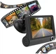 Автомобильный регистратор с 3 камерами 1080P FHD 5 Mп 1920х1080 с записью звука, видео, ночным режимом и датчиком удара - изображение 3