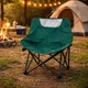 Раскладное туристическое кресло Folding Camping 40 х 40 х 67 см (214 C) Зелёный - изображение 7