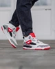 Кросівки Jordan 4 Spizike 45 (29 см) White Red Black (арт 1415) - зображення 2