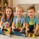 Мягкая плюшевая игрушка обезьянка Chimpanzini Bananini 23 см серая с петелькой - изображение 5