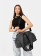 Женская спортивная сумка из оксфорда Sambag Черная (58620251641) - изображение 4