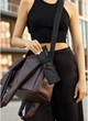 Женская спортивная сумка из оксфорда Sambag Коричневая (58610251641) - изображение 8
