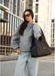Женская спортивная сумка из оксфорда Sambag Черная (58630251641) - изображение 1