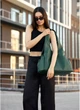 Женская спортивная сумка из оксфорда Sambag Зеленая (58640251641) - изображение 5
