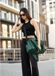 Женская спортивная сумка из оксфорда Sambag Зеленая (58640251641) - изображение 9