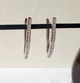 Серьги серебряные классические женские серебро 925 пробы - изображение 2