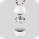 Увлажнитель и ночник с LED- подсветкой Зайка 2в1 Humidifier, Белый - изображение 4