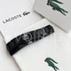 Мужской браслет LACOSTE из нержавеющей стали универсальный 20 см Черный LUX1434 - изображение 2