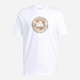 Футболка хлопковая длинная мужская Adidas Camo Circle Graphic T-Shirt KC7163 S Белая (4068804020576) - изображение 6