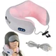 Подушка масажер для шиї з пам'яттю U-Shaped Upgrade Vibration Pillow, від USB - зображення 1