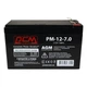 Батарея к ИБП Powercom 12В 7Ah (PM-12-7) (355776) - изображение 1