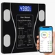 Напольные умные фитнес весы до 180кг, с Bluetooth, A-8003, Черный - изображение 1