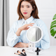 Косметическое круглое зеркало с LED подсветкой, от USB, Белое - изображение 7