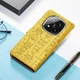 Чохол Embossed Cat and Dog для Xiaomi Redmi Note 15 Pro 5G книжка шкіра PU з візитницею жовтий - зображення 6
