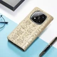 Чохол Embossed Cat and Dog для Xiaomi Redmi Note 15 Pro 5G-книжка шкіра PU з візитницею золотистий - зображення 6