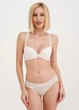 Бюстгальтер мереживний з формованою чашкою Giulia Sherry 1111/31 70B White-cream pink - зображення 3