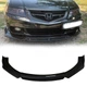 Пластикова губа на бампер Хонда Аккорд Honda Accord молдинг бампера спідниця гумовий чорний. - зображення 3