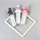Складной силиконовый прозрачный зонт, белая ручка (ЗН-048) - изображение 3