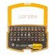 Битный набор 1/4 PH PZ SL Torx HEX 32 элемента Tolsen для шуруповерта (20370) - изображение 7