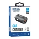 Зарядний пристрій для авто BREVIA ePower NanoMetal 38 Вт 1xUSB-C і 1xUSB-A чорний (46038CAMB) - зображення 5