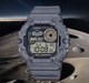 Электронные часы Casio WS-1700H-8A серые 100 м - изображение 6