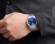 Мужские часы Casio MTP-1183A-2A синие 30 м - изображение 5