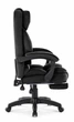 Офісне крісло Hell's Chair HC-1031 Black, велюрове - изображение 4
