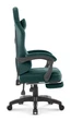 Геймерське крісло Hell's Chair HC-1015 Green, велюр - изображение 4