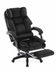 Офісне крісло Hell's Chair HC-1031 Black, велюрове - изображение 5