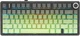 Бездротова ігрова механічна клавітура Aula F75 Contour lines Green 75%, Hot-Swap, RGB, 2.4GHz/Bluetooth/USB - изображение 1
