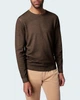 Джемпер Pierre Cardin с круглым воротником коричневого цвета - размер 31/62 (5XL)(5037/8310/50700) - изображение 1