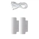 Высокие носки с подогревом с блоком питания 2200mAh 38-44р. (Серый с розовым) - изображение 7