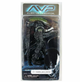 Фигурка Alien vs Predator Grid Alien 18 см – Чужой с AVP, коллекционная action figure Xenomorph, подвижная игрушка монстр с длинным хвостом - изображение 2