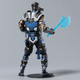Коллекционная фигурка Mortal Kombat Sub-Zero / Саб-Зиро – экшн-фигура 18 см с аксессуарами, ледяными топорами и подставкой / Action Figure MK / подарок фанатам игры Mortal Kombat - изображение 6